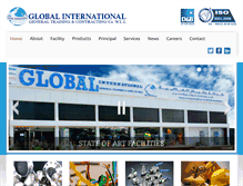 Tablet Screenshot of globalintl.com